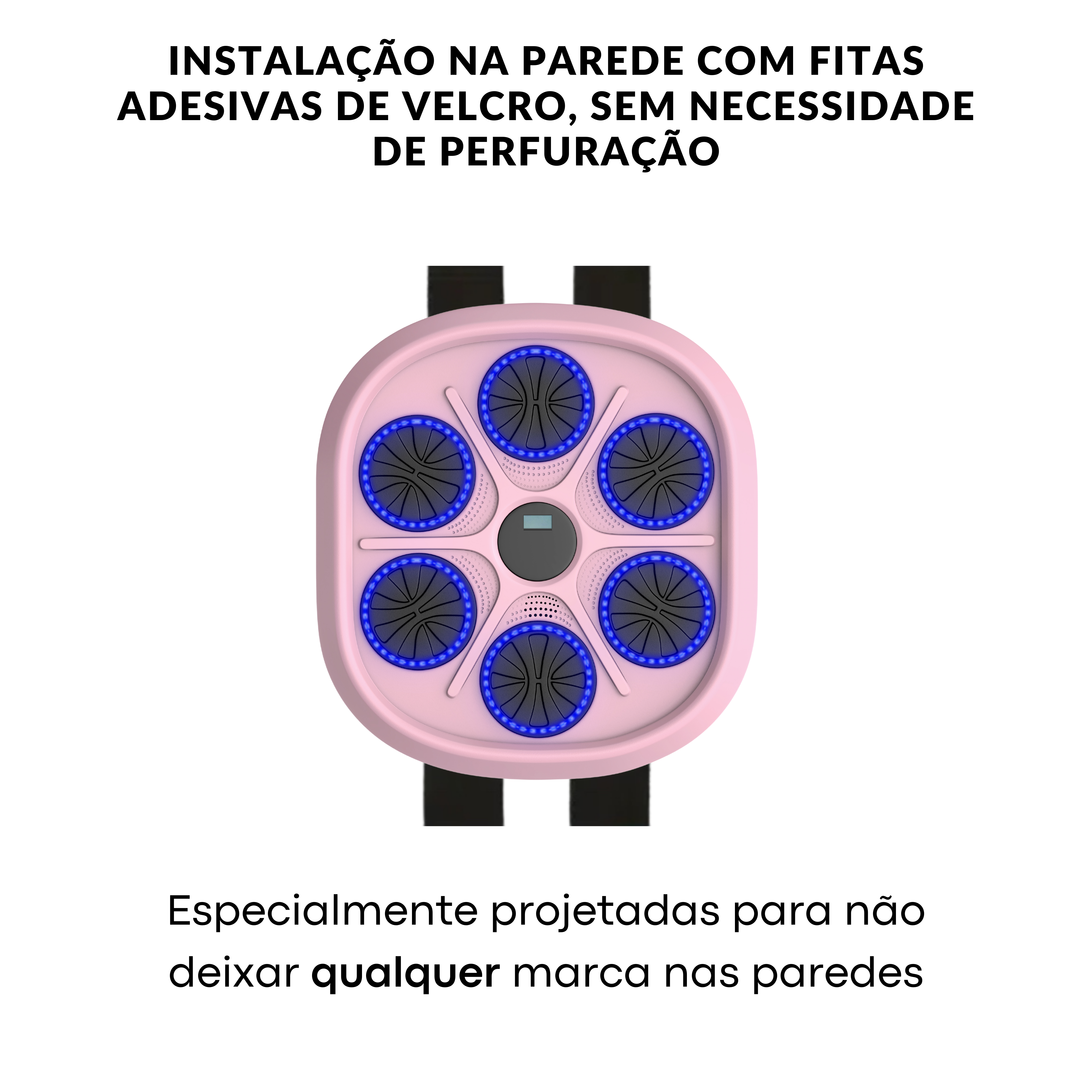 BeatPunch™ - Máquina de Boxe Musical Edição Limitada Rosa