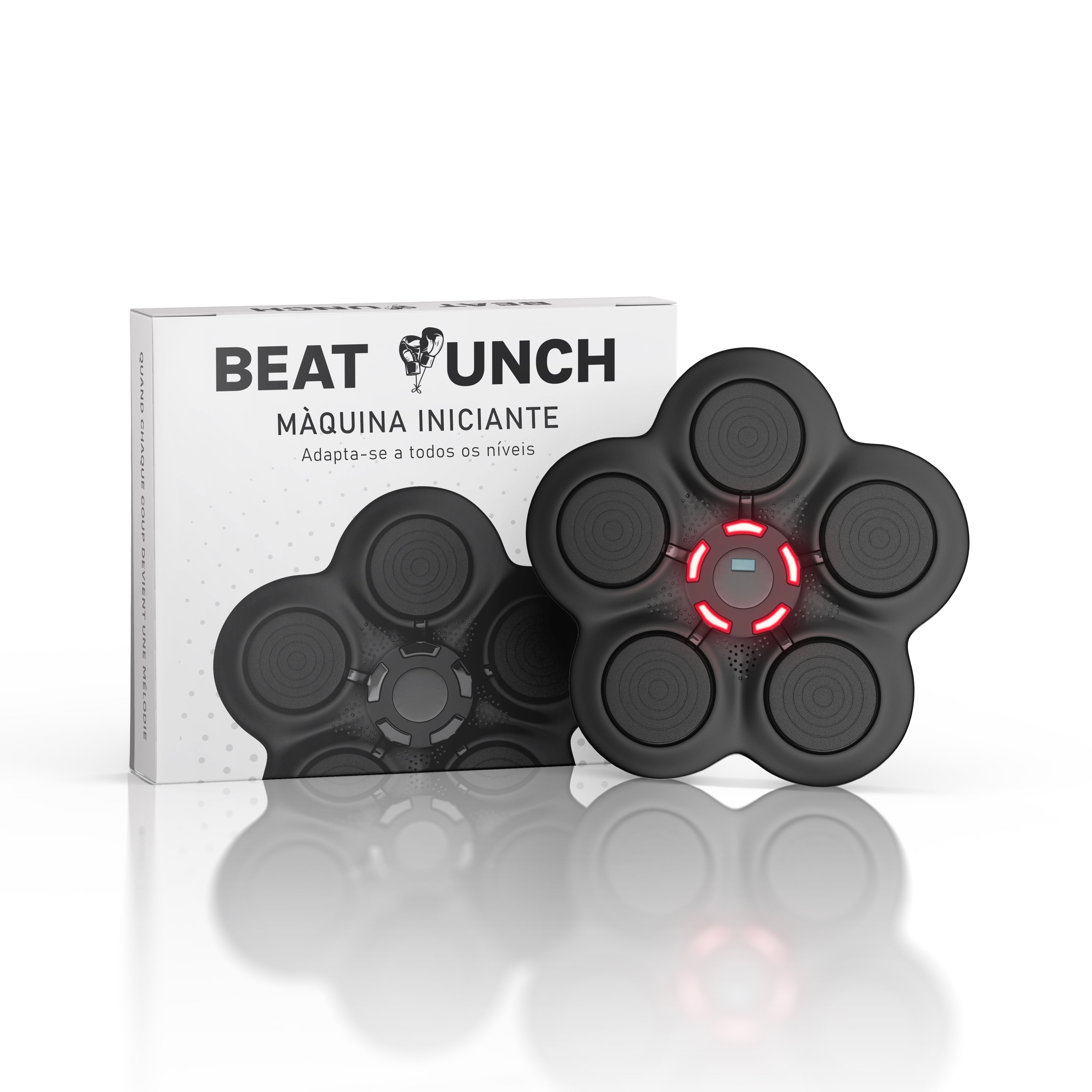 BeatPunch™ - Máquina de Boxe Musical para Iniciantes